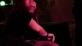 Witch seduces horny hunter.