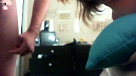 Melissa's Intense Throat Fucking Session