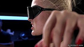 gagged blonde bound and choked rough