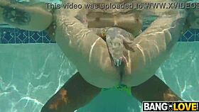 Watch Jay Bangher Fuck Connie Perignon Underwater! Her Big Ass and Tits Bounce Hard!