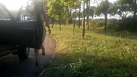 Singsins Public Naked Dance Steals the Show at Pitstop