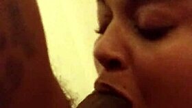 i love that shower head feelin' on my monster cock