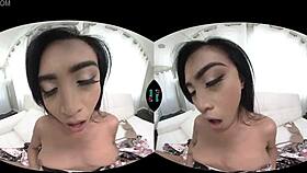 Vrhush Ember Snow Toys Tight Asian Pussy