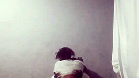 Amateur ebony buddies enjoy a great time together in homemade fun