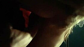 Blonde petite 18+ reaching orgasm homemade