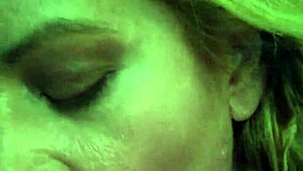 This beautiful wife is giving her husband an amazing blowjob, and it's so sexy.