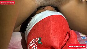 We celebrated christmas at home with homemade decorations and merry christmas wishes.