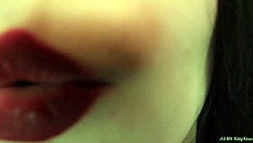 gentle asmr kisses shared in a quiet moment