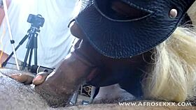 Amazing Ebony Girl With Amazing Lips Giving An Amazing Sloppy Blowjob For Almost 2 Hours - Part 16