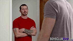 Gay Trio Bareback Fucking with Blowjobs and Handjobs, Hardcore and Rough Amateurs.