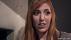 Big Tits Intern Gets Anal Fucked In Bondage!