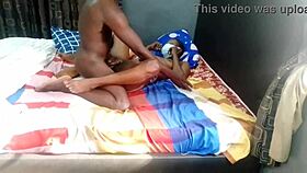 African girl bent over for doggystyle fucking