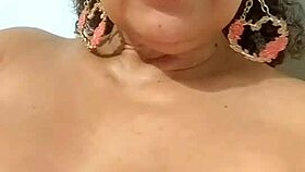 Look at this horny milf masturbating