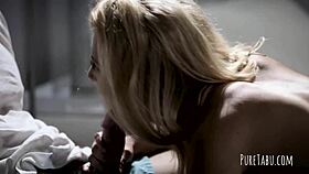 I’m overwhelmed watching this classy blonde ride cowgirl in full action.