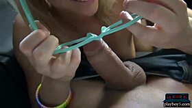 real amateur teen 18+ girlfriends having public sex in a car