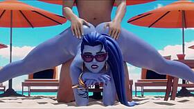 3d animation features simple character interaction