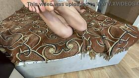 Foot Fetish Alert! My Sexy Feet Crave Your Handjob Now!