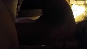 Girlfriend Sucks My Cock And Deepthroats It Hard.