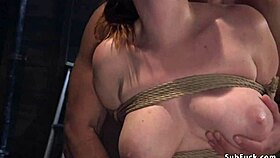 Big Tits Intern Gets Anal Fucked In Bondage!