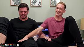 Big Dick Andy Pumps Liam's Tight Ass Until He Cums