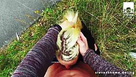 i fucked that slut babe harleenvan in public and she loved it