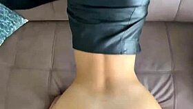 Is This Tall Brunette Teen 18+ Ready for Rough Doggy Fucking?