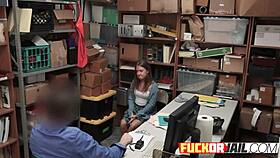 Teen Makes Bad Choices Caught on Camera with Big Monster Cock