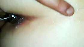 Married Work Partner Tries Butt Plug First Time, Cums Fast! Wow!