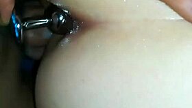 Married Work Partner Tries Butt Plug First Time, Cums Fast! Wow!