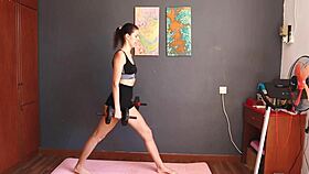 i start my butt rounding challenge day one