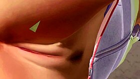 doa5 yukino gravure studio teasing in gym