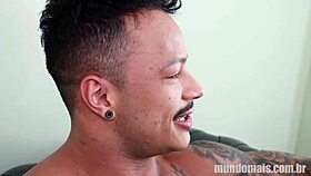 Two Guys Meet at Pool for Hidden Anal Fuck Away from Family