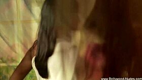 beautiful bollywood babe fulfills erotic desires softly