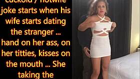 what hapens when a huge cock fucks my wife