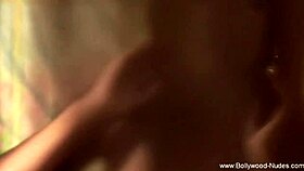 beautiful bollywood babe fulfills erotic desires softly