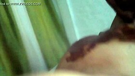 Licking my wife's huge ass.