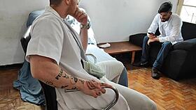 Safada bangs two doctors at gynecologist visit bareback