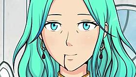 i stumbled into the wrong tent shuggerlain and ended up with a wild blowjob ass pussy cum session involving anime tits and cock