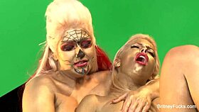 Britney Amber Makes Up with Lesbians