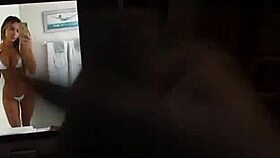 i jerk off my cock watchin porn and cum in slow mo