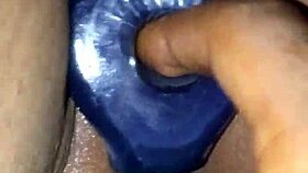 Wet pussy and anal fun with toys 😏