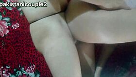 Bent over doggystyle fucking with cumshot on homemade pussy