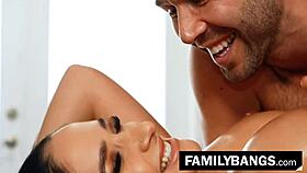 Hey, how does this masseur guy work magic on mom Sheena Ryder’s body?
