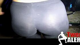 Hidden Twerking Ass Shaking In The Club