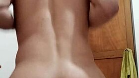 Rough And Thick Anal Play With Toys