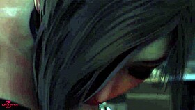 Is Ada Wong Ready for the D-Virus Monster Challenge in This Parody?