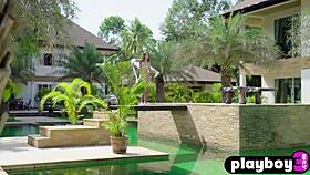 Stunning Petite Milf Demi Fray Undresses Outdoors