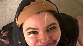 mature bbw compilation of facial finishes