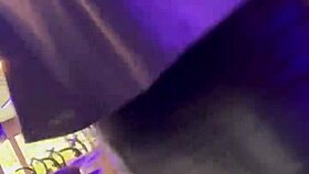 i went crazy licking that hot girl's pussy while she was working out without a bra