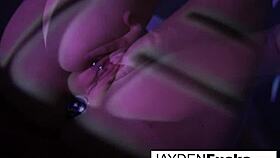 jayden enjoys relaxing nude moments